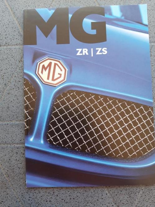 brochure MG ZR en ZS 2003 - nederlands, Boeken, Auto's | Folders en Tijdschriften, Zo goed als nieuw, Overige merken, Ophalen of Verzenden