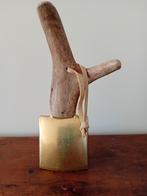 Bel met gewei jacht - Sami / Zweden, Antiek en Kunst, Ophalen