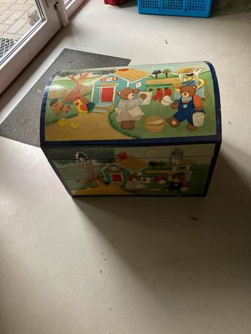 Houten Speelgoedkist - Perfecte Staat! beschikbaar voor biedingen
