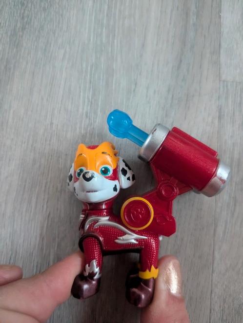 Marshall mighty pup Paw patrol, Verzamelen, Poppetjes en Figuurtjes, Gebruikt, Ophalen of Verzenden