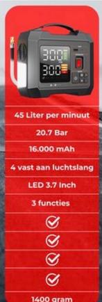 Draagbare Compressor - Ideaal Onderweg! Gratis verzenden!, Verzenden, Nieuw