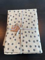 Dekbedovertrek beige met stippen, Huis en Inrichting, Ophalen, Beige, Dekbedovertrek, Nieuw