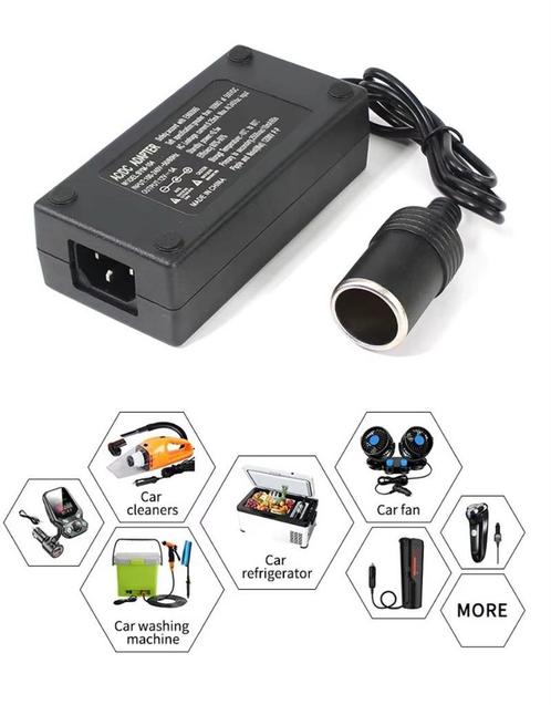 omvormer Auto - Converter - Sigarettenaansteker - 220 Naar12, Caravans en Kamperen, Camper-accessoires, Nieuw, Ophalen of Verzenden