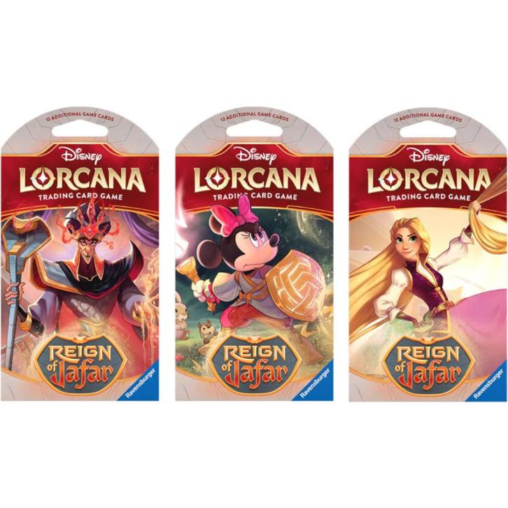Disney Lorcana: Reign of Jafar Sleeved Booster, Hobby en Vrije tijd, Verzamelkaartspellen | Overige, Nieuw, Ophalen of Verzenden