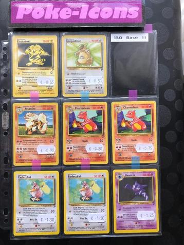 1995-1998 WOTC Base II (130 set) Pokemon beschikbaar voor biedingen