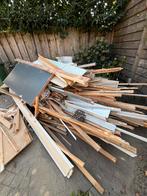 GRATIS HOUT! (Weg = weg), Doe-het-zelf en Verbouw, Ophalen, Minder dan 25 mm, Zo goed als nieuw, Pallet