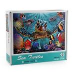 Legpuzzel ZEESCHILDPADDEN heel kle (King), Ophalen, 500 t/m 1500 stukjes, Zo goed als nieuw, Legpuzzel