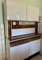 Formica keukenkast jaren 70, Ophalen, Gebruikt, 100 tot 150 cm, 150 tot 200 cm