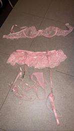 Roze Lingerie Setje / String, Ophalen of Verzenden, Roze, Setje