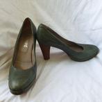 Stoere groene leren pumps mt 39 merk Maripé, Kleding | Dames, Schoenen, Pumps, ., Ophalen of Verzenden, Zo goed als nieuw