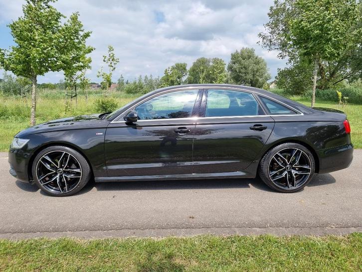 Audi A6 2.0 TFSI Multitronic, airco, navigatie, 20", S-Line, Auto's, Audi, Bedrijf, A6, ABS, Airconditioning, Alarm, Bluetooth