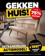 Mooie Eetkamerbank - Nu €199!, Huis en Inrichting, Ophalen of Verzenden, Nieuw, Stof, Modern