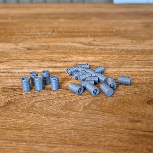 Biervat – Set van 20 – Schaal 1:87 (H0), Hobby en Vrije tijd, Modeltreinen | H0, Nieuw, Brug, Tunnel of Gebouw, Gelijkstroom of Wisselstroom