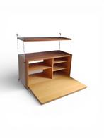 Vintage design wandsysteem Nisse String PLEX, Gebruikt, Teakhout, Ophalen of Verzenden, Minder dan 150 cm