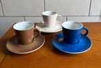 3 Expresso kop en schoteltjes nieuw nooit gebruikt !, Nieuw, Ophalen of Verzenden, Overige stijlen, Kop(pen) en/of Schotel(s)