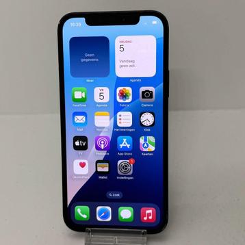 iPhone 12 64GB Zwart | Accu 100% (Niet origineel) beschikbaar voor biedingen