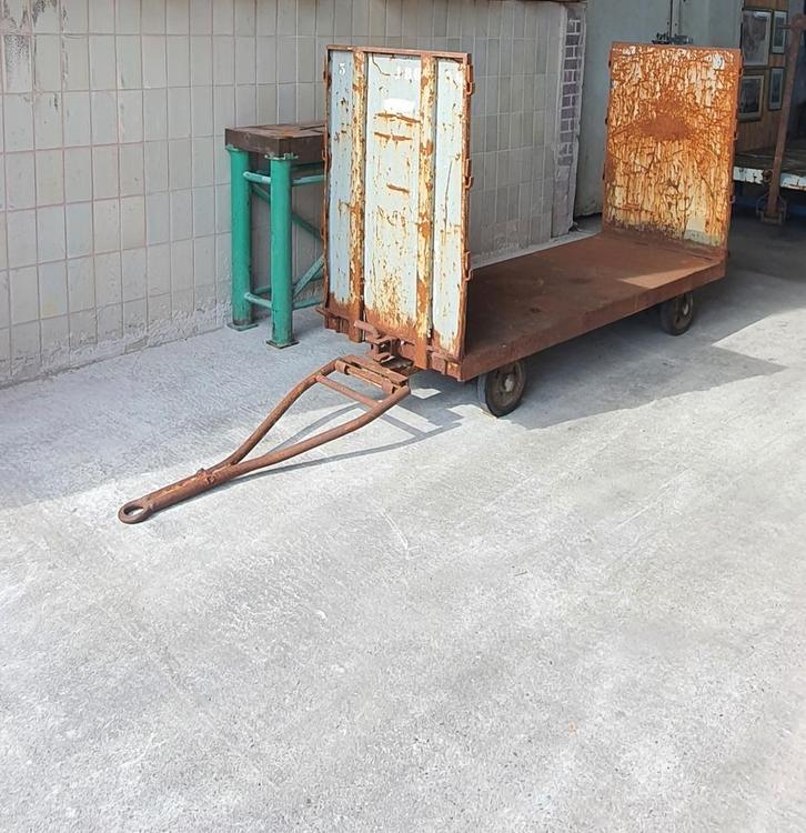 Transportwagen industrieel, Doe-het-zelf en Verbouw, Transportwagens, Gebruikt, Transportkar, Ophalen