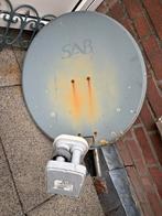 SAB schotelantenne, Ophalen, Gebruikt