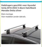 Ongebruikte Menabo Delta Zilver dakdragers, klem montage, Auto diversen, Dakdragers, Ophalen, Nieuw