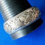 Vintage opengewerkte Oosterse armband, Ophalen, Zilver