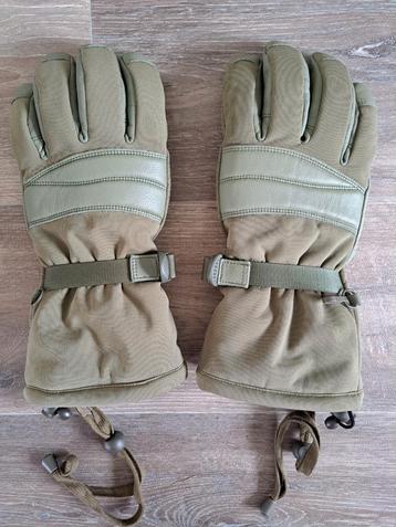 Nieuwe khaki Nederlandse leger landmacht handschoenen  beschikbaar voor biedingen