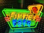 FIFTIES SIXTIES NEONVERLICHTING FIFTIES CAFE MET ACHTERPLAAT, Ophalen, Nieuw