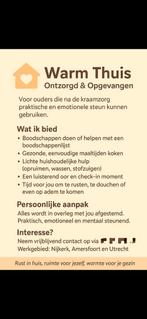 Hulp na kraamzorg, Ophalen of Verzenden