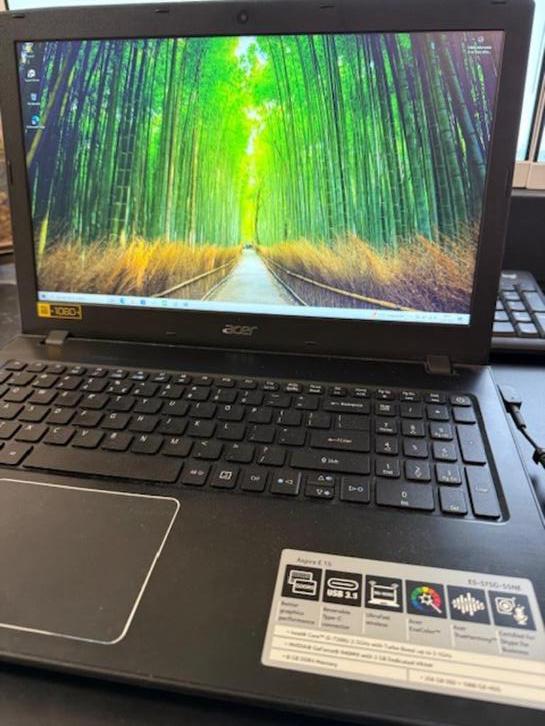 Laptop Acer Aspire E5-575G-55NE (I5-16GB-256GB SSD-940MX), Computers en Software, Windows Laptops, Gebruikt, 15 inch, HDD, SSD