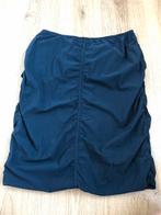 Moq donkerblauw travelstof rokje 46, Blauw, Maat 46/48 (XL) of groter, Moq, Ophalen of Verzenden