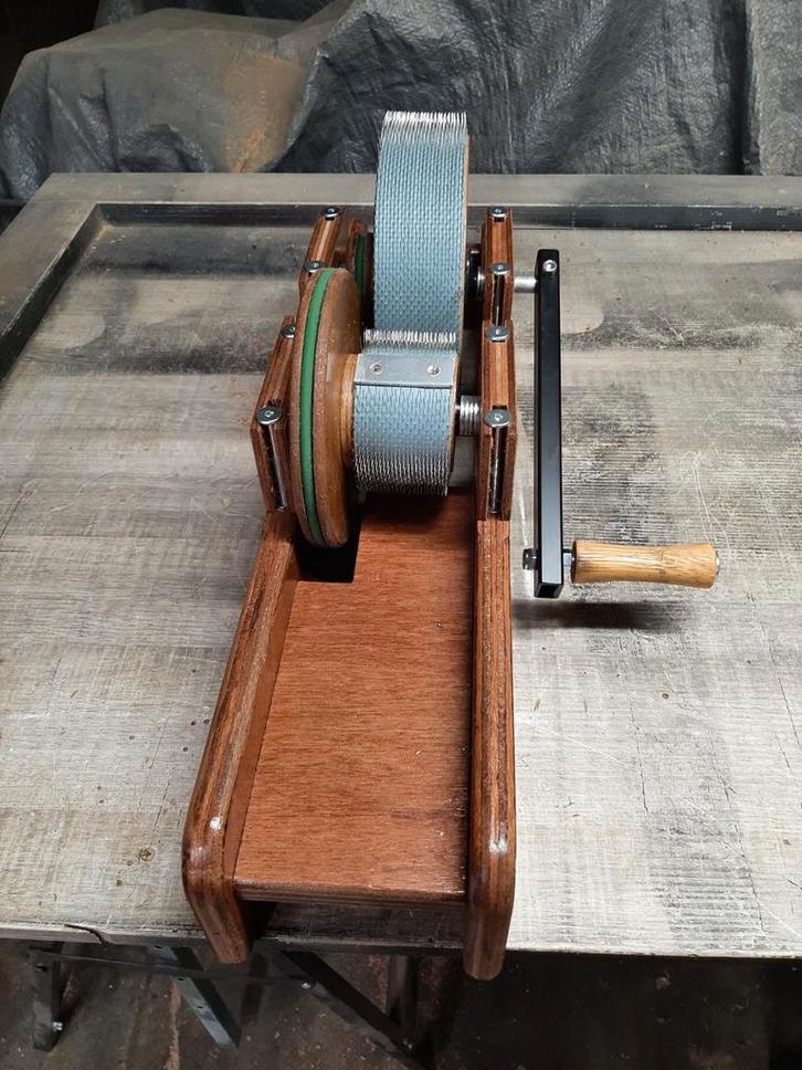 Kaardmolen voor wol, Hobby en Vrije tijd, Spinnewielen en Spinnen, Nieuw, Onderdelen en Toebehoren, Ophalen