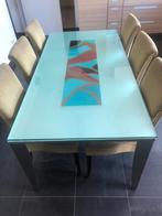 Zeer Exclusieve tafel Design vintage eettafel - UNIEK MODEL, Verzamelen, Retro, Huis en Inrichting, Ophalen