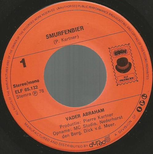 Vader abraham ‎– smurfenbier, Cd's en Dvd's, Vinyl Singles, Gebruikt, Single, Nederlandstalig, 7 inch, Ophalen