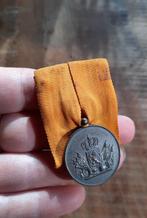 bronzen medaille trouwen dienst, Ophalen of Verzenden, Landmacht, Nederland, Lintje, Medaille of Wings