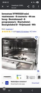 Vaatwasser in goede staat, Witgoed en Apparatuur, Minder dan 45 cm, Gebruikt, Minder dan 45 cm, Oven