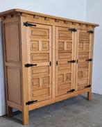 Brutalist eiken highboard, Huis en Inrichting, Kasten | Dressoirs, Ophalen, Gebruikt, Onbekend, Onbekend