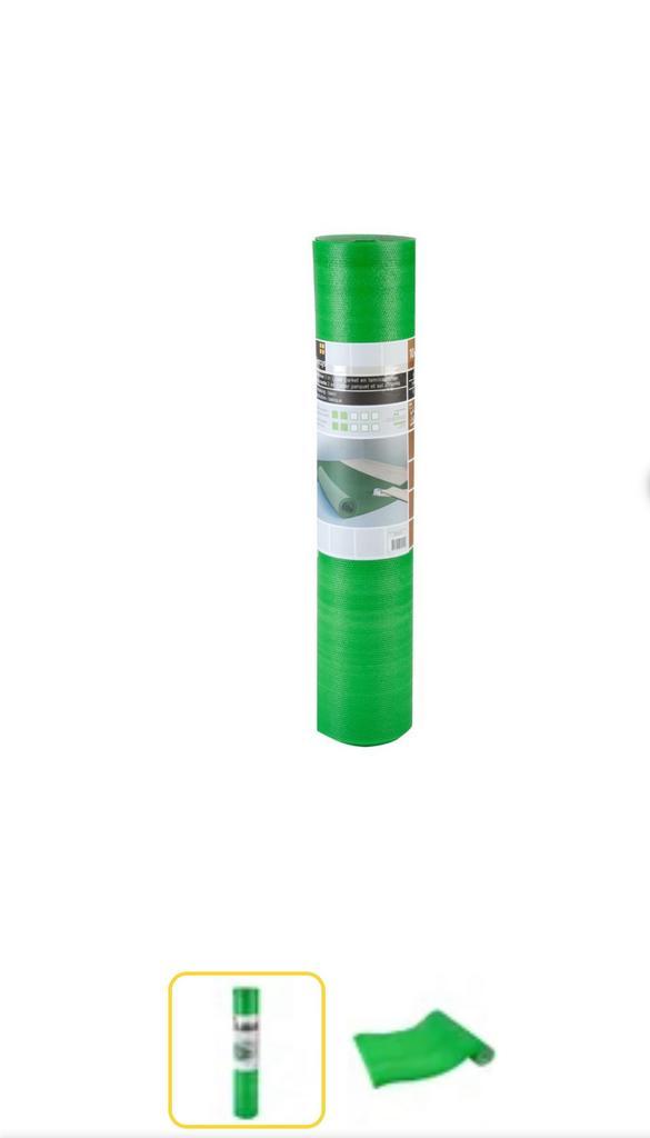 Sencys - laminaat ondervloer  2-in-1 dikte 3mm 8dB 10m², Doe-het-zelf en Verbouw, Isolatie en Afdichting, Zo goed als nieuw, Overige materialen