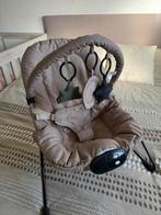 Beige wipstoel met muziek en trilfunctie, Overige merken, Gebruikt, Wipstoel, Ophalen of Verzenden