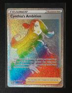 Cynthia's Ambition Rainbow Rare - Near Mint, Ophalen of Verzenden, Zo goed als nieuw, Losse kaart, Foil