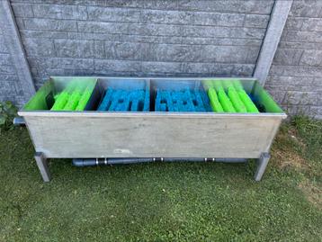 Onverwoestbaar RVS 4 kamer filter vol met matten beschikbaar voor biedingen
