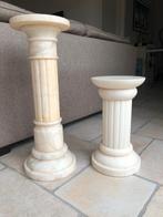 Set marmeren pilaren, Ophalen, Zo goed als nieuw