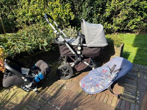 Bugaboo Cameleon, complete set + autozitje, Kinderen en Baby's, Kinderwagens en Combinaties, Gebruikt, Combiwagen, Bugaboo, Luchtbanden