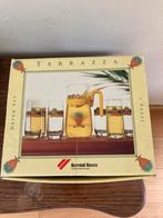 Drinkset, karaf met 6 glazen - Terrazza - Bormioli Rocco, Huis en Inrichting, Keuken | Servies, Glas of Glazen, Ophalen of Verzenden