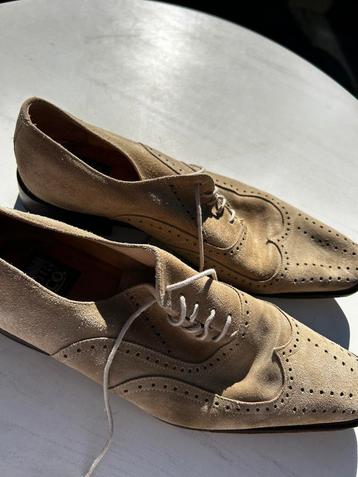 Noir & Co Suède Brogue Schoen beschikbaar voor biedingen