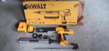 DeWalt accu kitspuit compleet DC542K beschikbaar voor biedingen