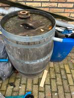 Wijnvat met pomp, Tuin en Terras, Regentonnen, Ophalen of Verzenden, Gebruikt, Hout