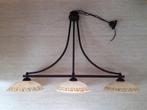 Hellas hanglamp, Huis en Inrichting, Lampen | Hanglampen, Ophalen, Gebruikt, Griekse stijl, Glas