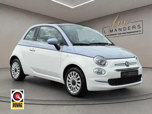 Fiat 500 1.0 Hybrid Dolcevita 2022 BICOLORE | Panoramadak |, Auto's, Fiat, Bedrijf, ABS, Airbags, Airconditioning, Android Auto