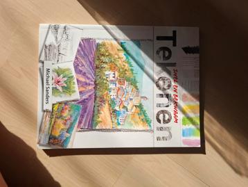 Tekenen boek beschikbaar voor biedingen
