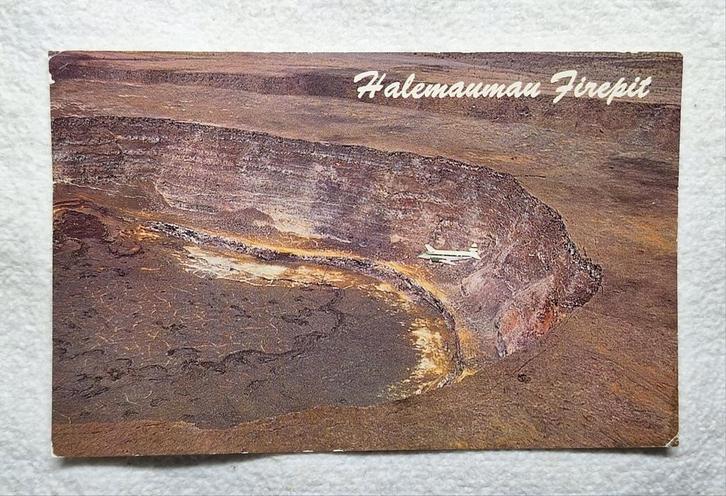 Halemaumau Firepit - Hawaii, Verzamelen, Ansichtkaarten | Buitenland, Ongelopen, Buiten Europa, 1960 tot 1980, Ophalen of Verzenden