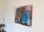 Expressionistisch geschilderd paar., Ophalen of Verzenden